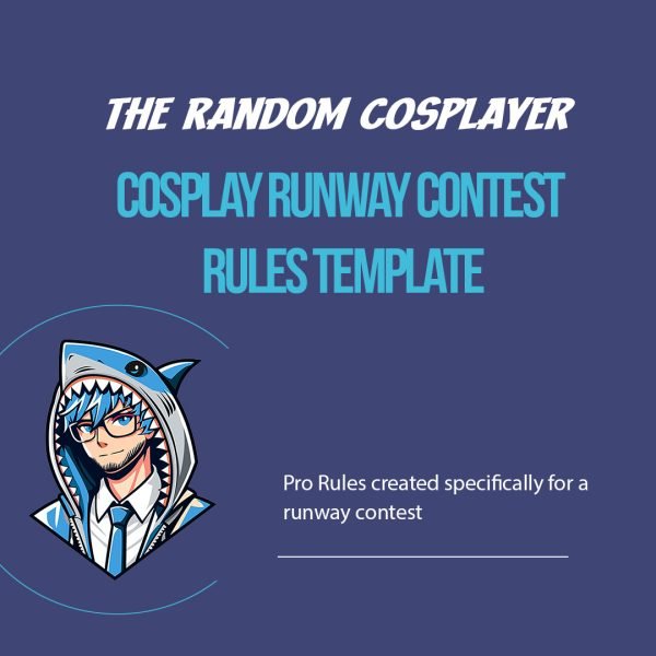 Cosplay Runway Contest Template