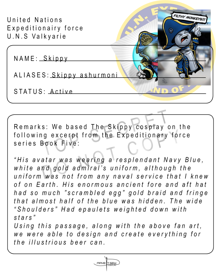 Build Book Template - A guide. - The Random Cosplayer