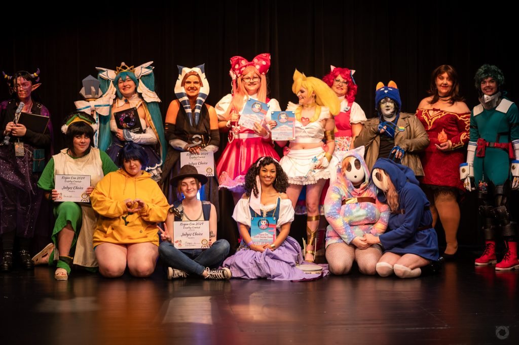 Cosplay contest at an anime convention
